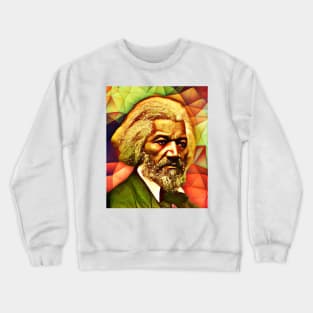 Frederick Douglass Snow Portrait | Frederick Douglass Artwork 8 Crewneck Sweatshirt